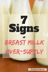 here are 7 signs of breastmilk oversupply