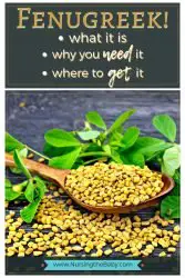 Fenugreek! What it is and why you need it
