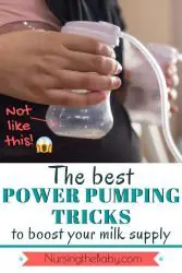 These are the BEST power pumping tricks to boost your milk supply